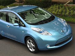 Leaf Electric Car 