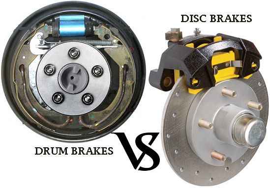 Why Disc brakes are preferred over Drum brakes