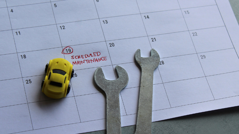 Scheduled maintenance - keep your car in good shape